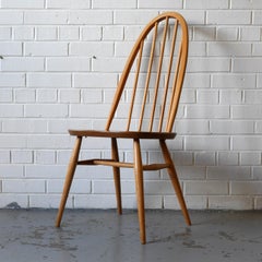 1960s Ercol 365 Quaker Windsor Chair in Solid Elm and Beech