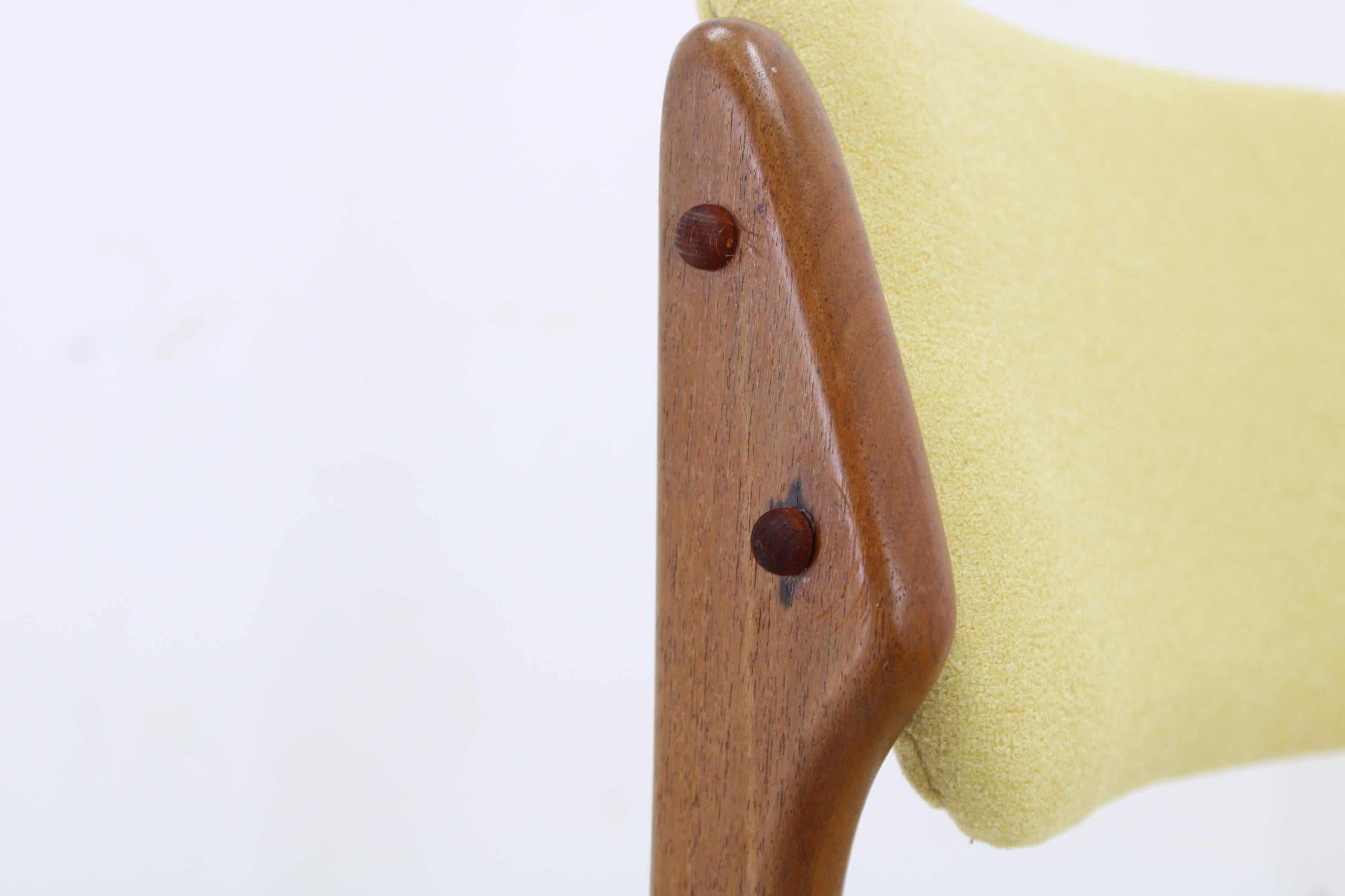 1960s Erik Buch Set of Six Restored Teak Dining Chairs, Denmark en vente 9
