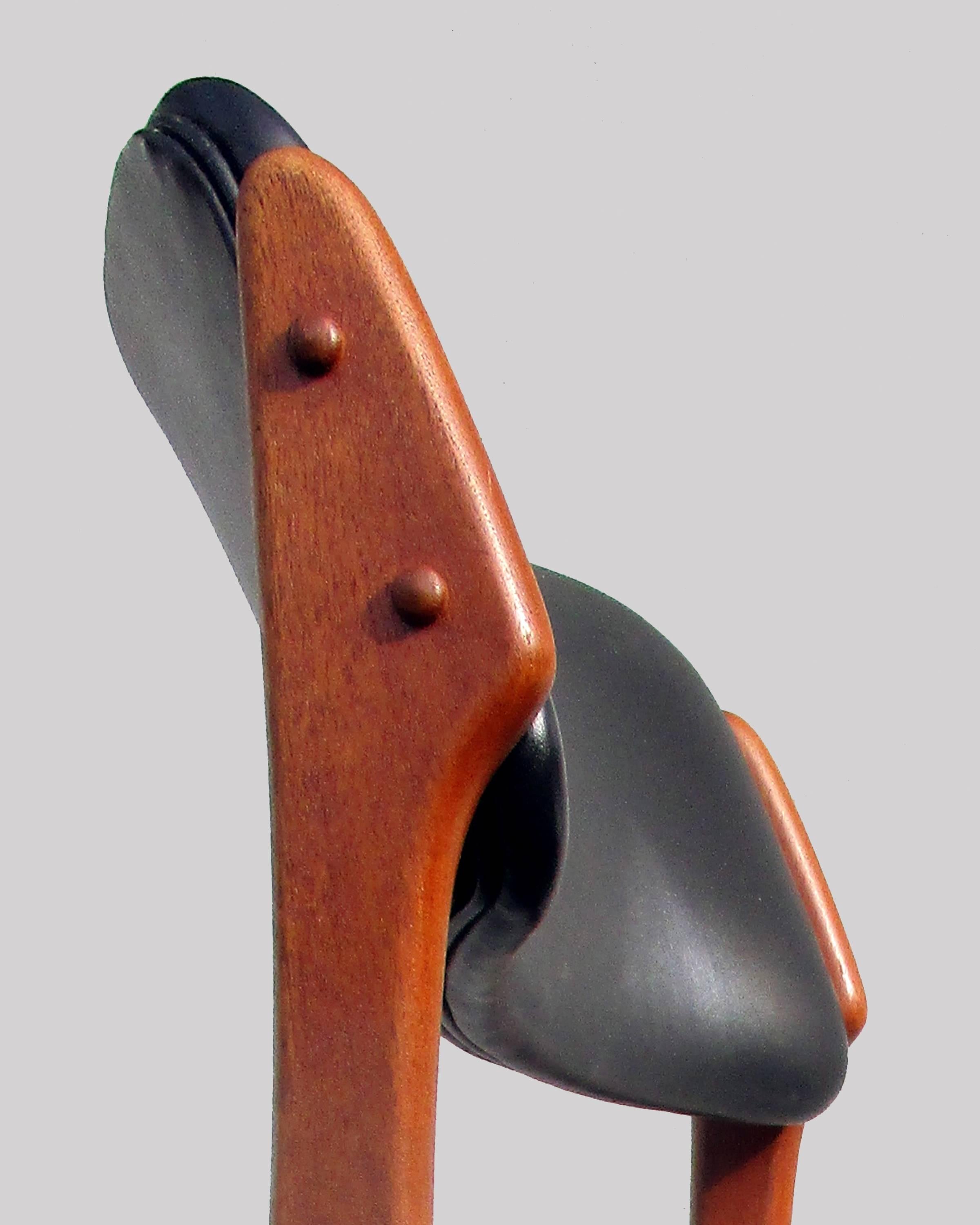 Scandinavian Modern 1960s Erik Buch Set of Six Teak Dining Chairs - Choice of Upholstery