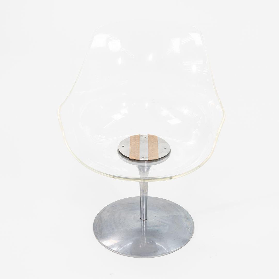 Silla de comedor/brazos Estelle & Erwine Laverne Champán de los años 60 para Formes Nouvelles en Bueno estado para la venta en Philadelphia, PA