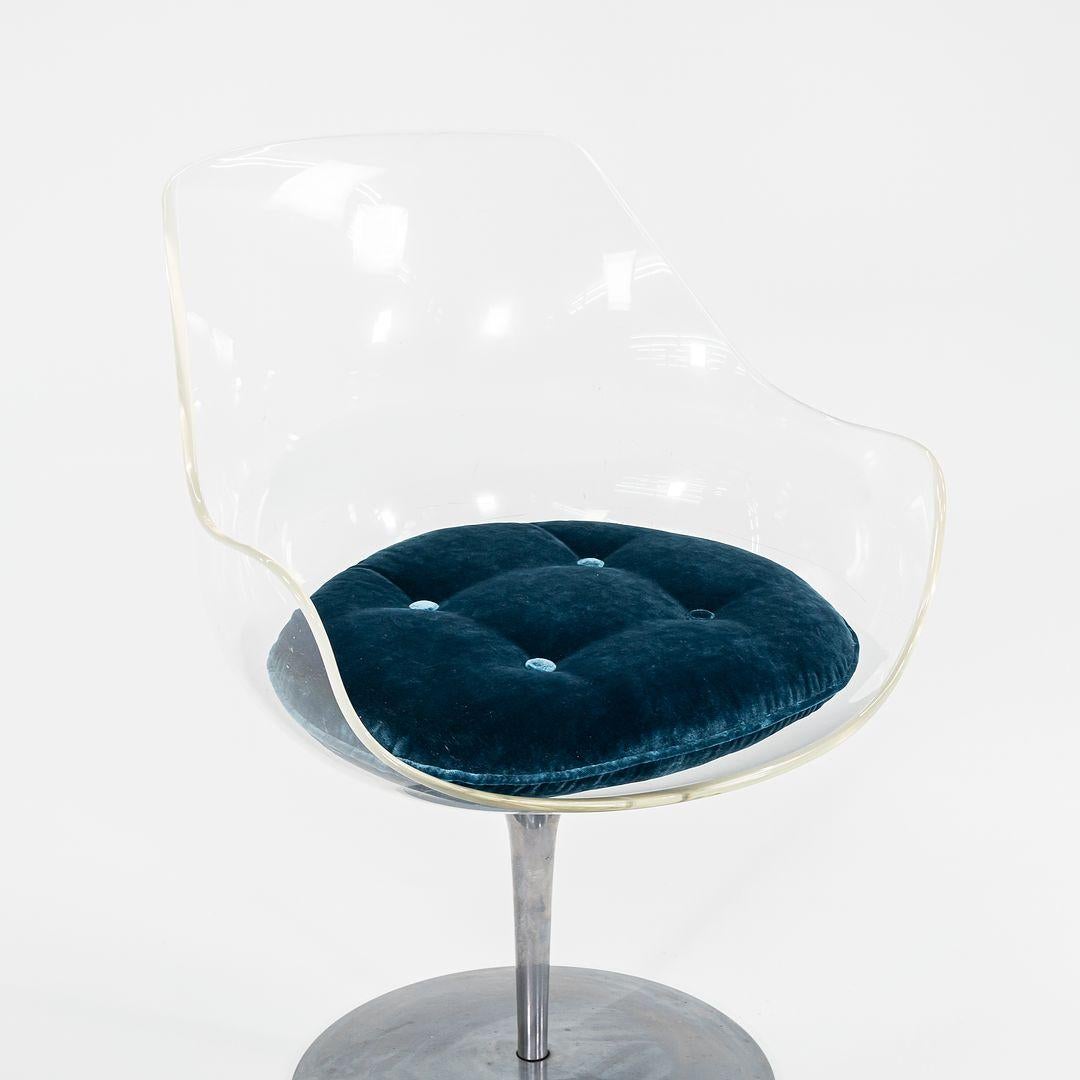 Silla de comedor/brazos Estelle & Erwine Laverne Champán de los años 60 para Formes Nouvelles mediados del siglo XX en venta