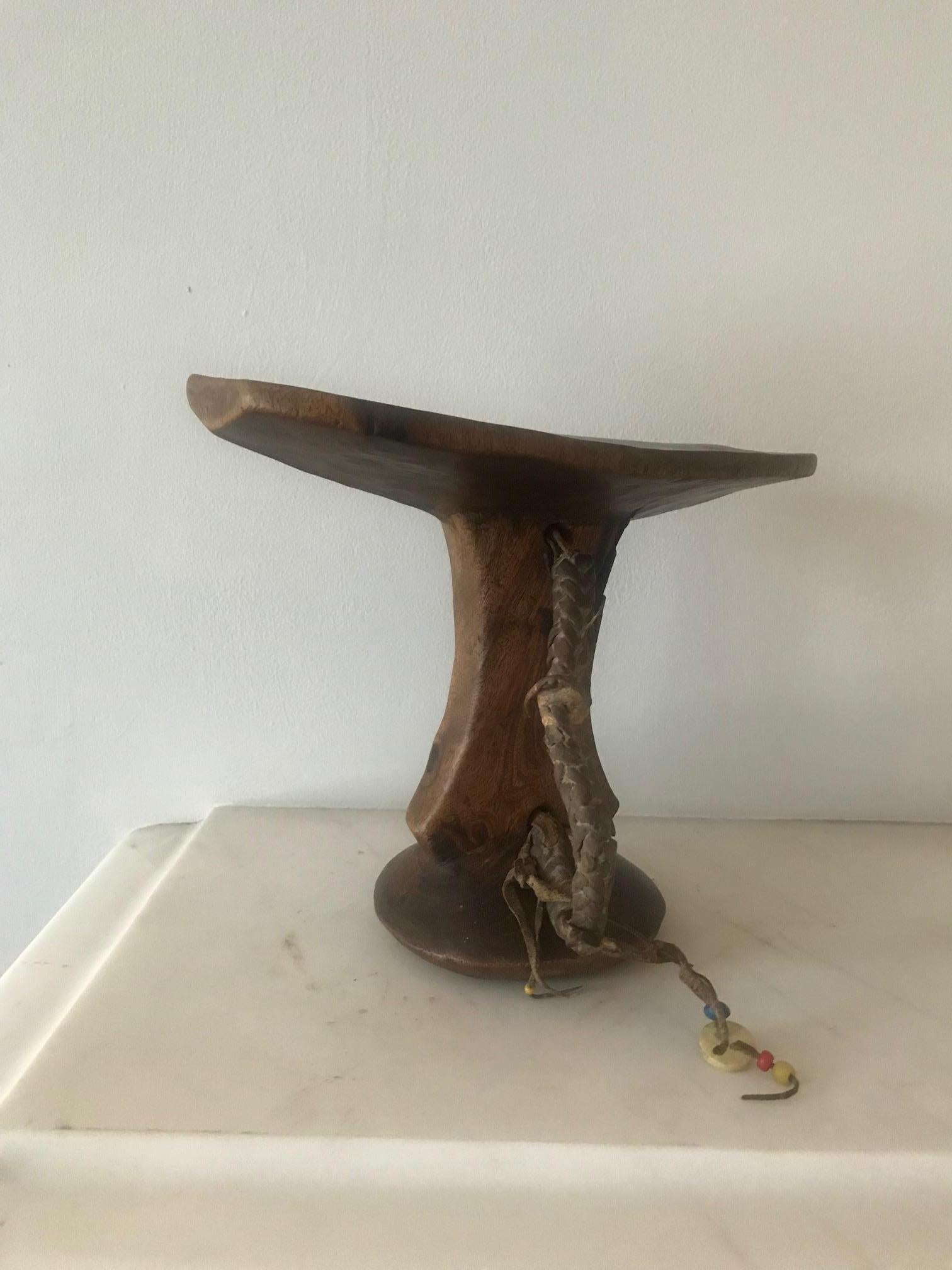 Mid-Century Modern 1960s Ethiopian Headrest For Sale