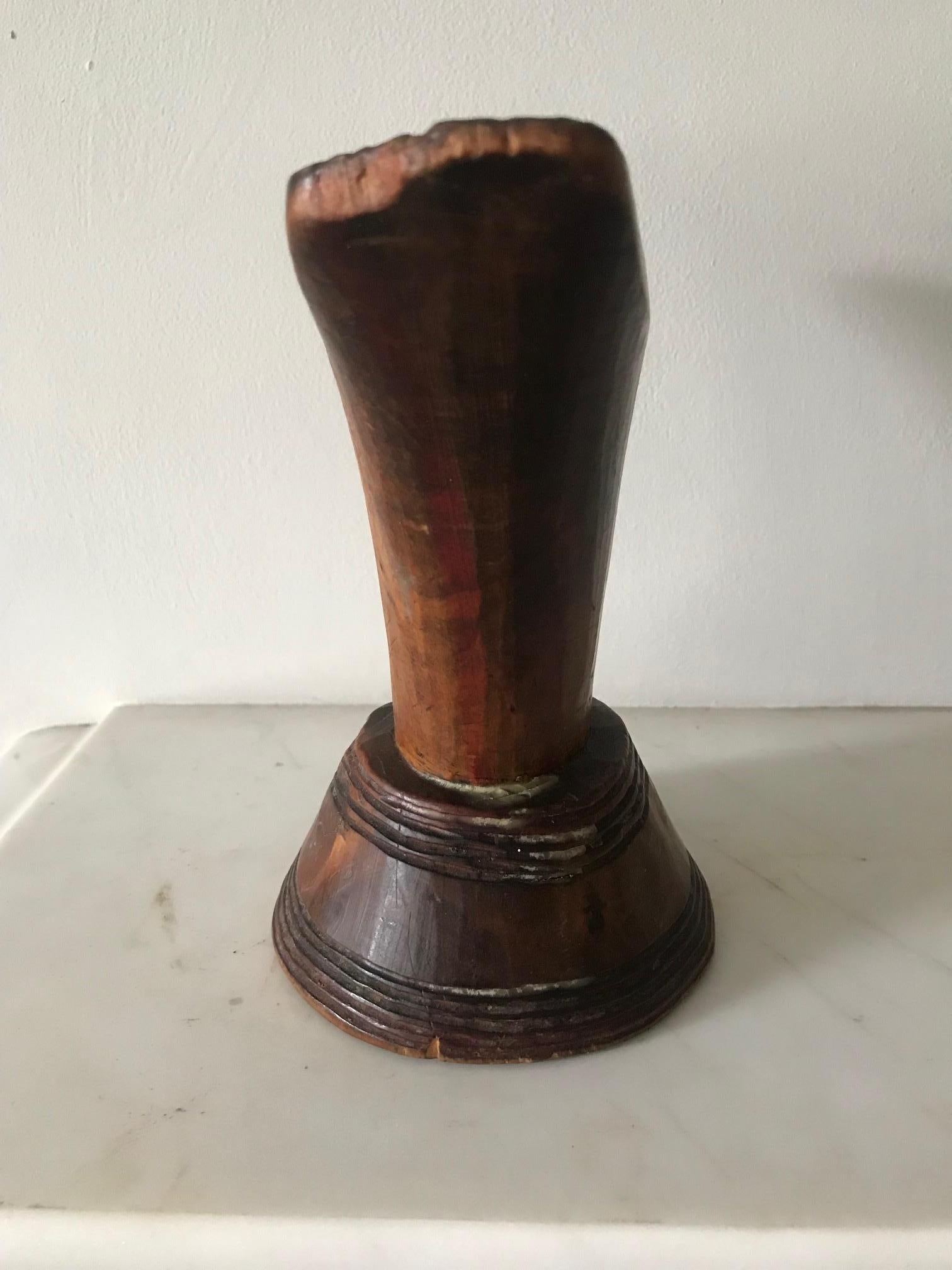 1960s Ethiopian Tribal Headrest In Fair Condition For Sale In London, GB