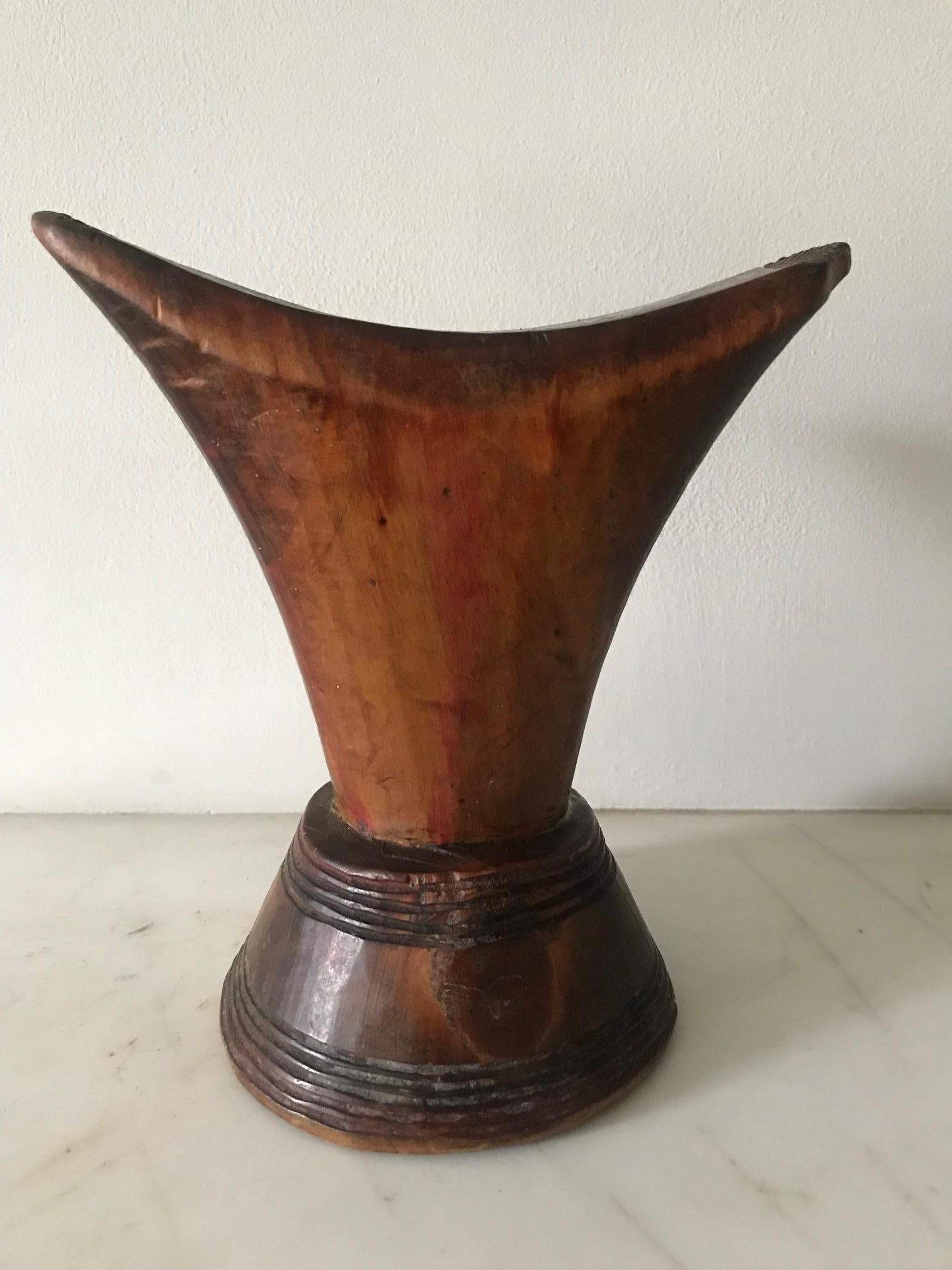 20th Century 1960s Ethiopian Tribal Headrest For Sale