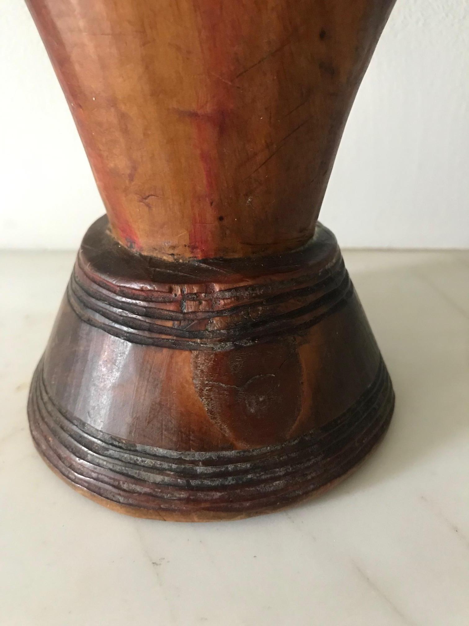 Wood 1960s Ethiopian Tribal Headrest For Sale