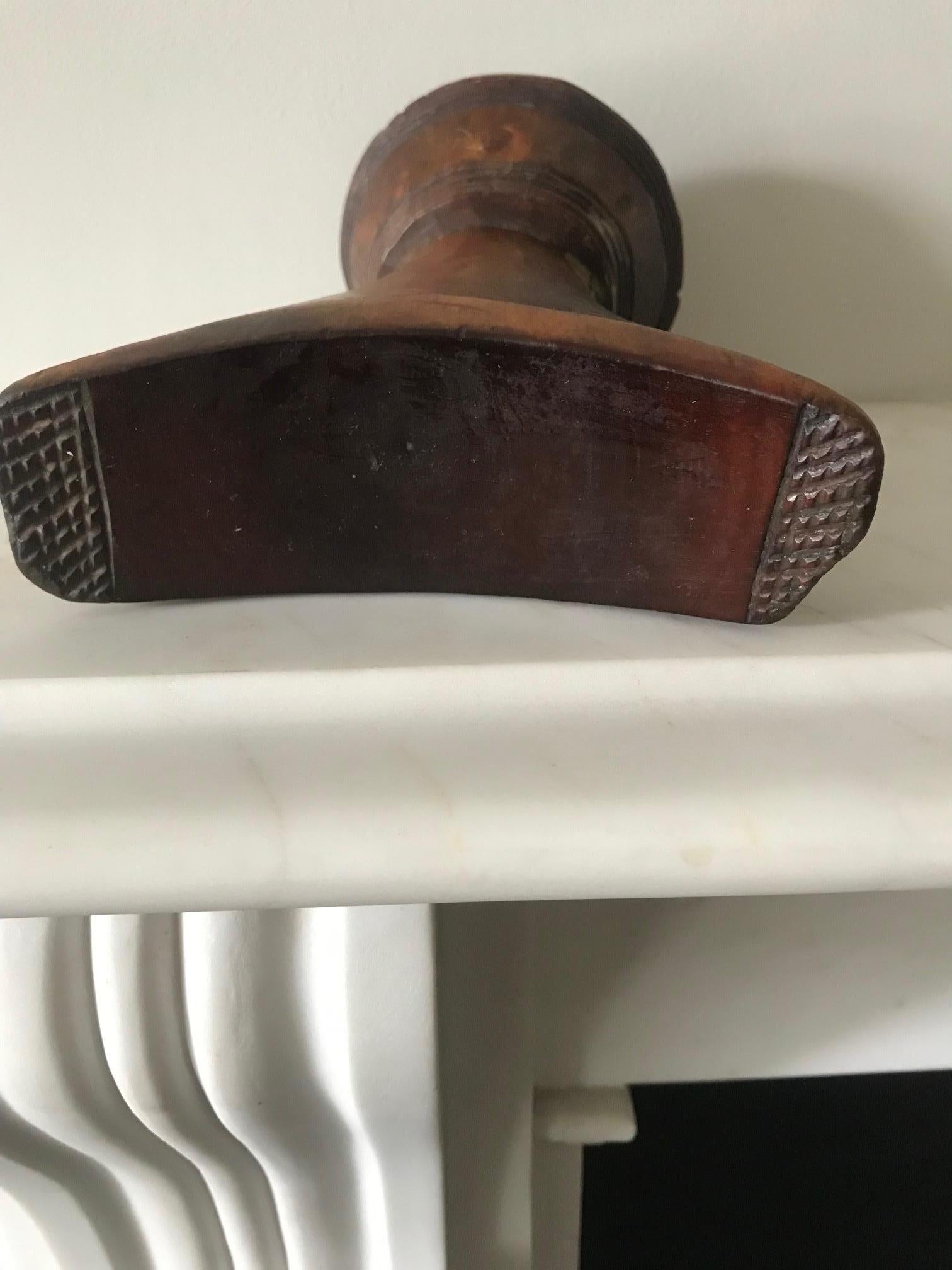 1960s Ethiopian Tribal Headrest For Sale 1