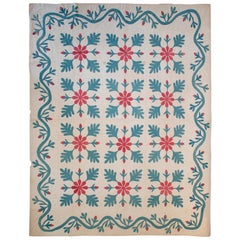 Vintage 1960s European Hand Sewn Silk Patchwork Tapestry