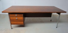 1960s Excecutive Brazilian Rosewood Desk by Finn Juhl in Excellent Condition