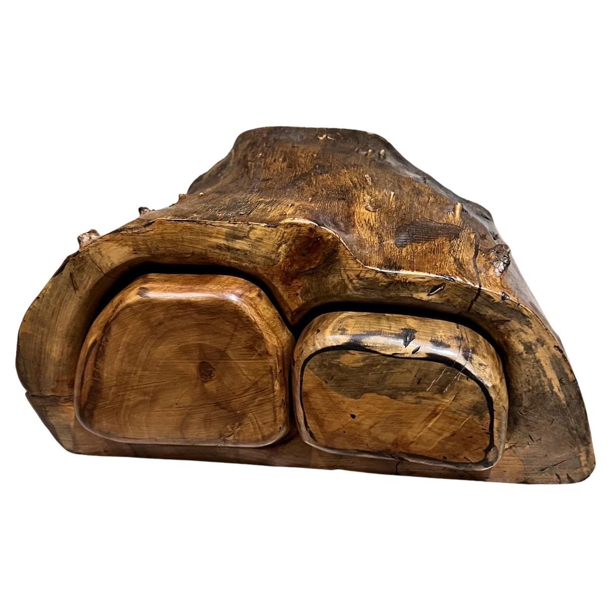 1960er Jahre Exotische Cocobolo-Schmuckkiste Mexiko
