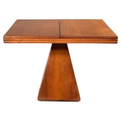 1960s Extendable Chelsea Table by Vittorio Introini With Pyramid Leg