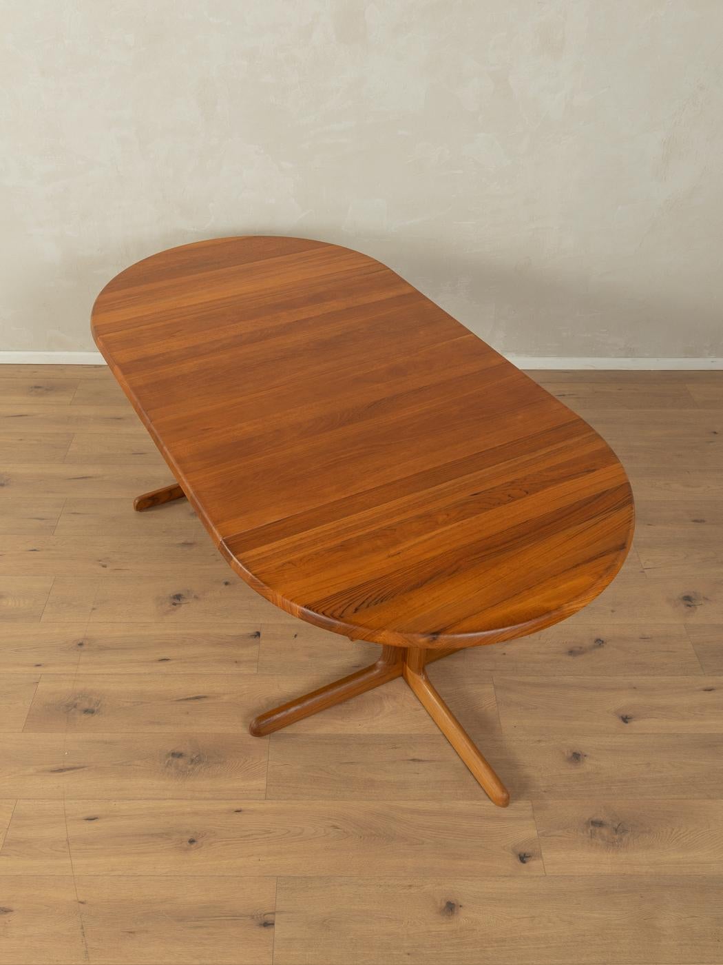 Teak Tavolo da pranzo allungabile degli anni '60, CJ Rosengaarden in vendita