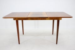 1960s Extendable Dining Table in Walnut, Czechoslovakia