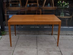 1960s Extending Teak Dining Table Designed by Arne Hovmand-Olsen for Mogens Kold
