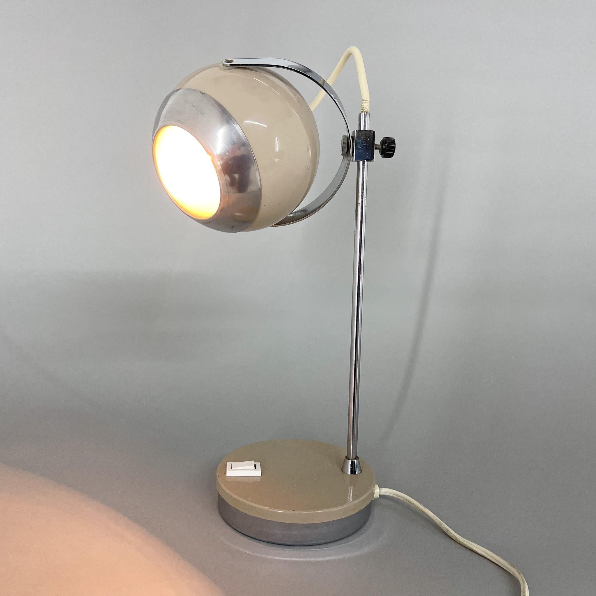 Mid-20th Century 1960's Eyeball Table Lamp, Italy For Sale
