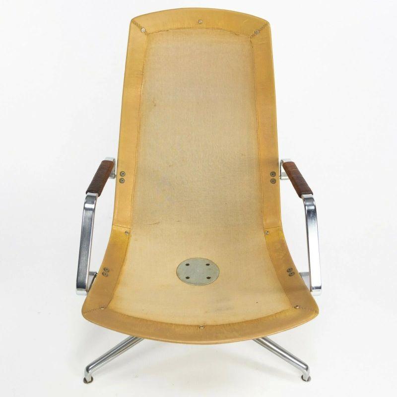 1960s Fabricius and Kastholm Kill International FK86 Lounge Chair in Tan Leather For Sale 6