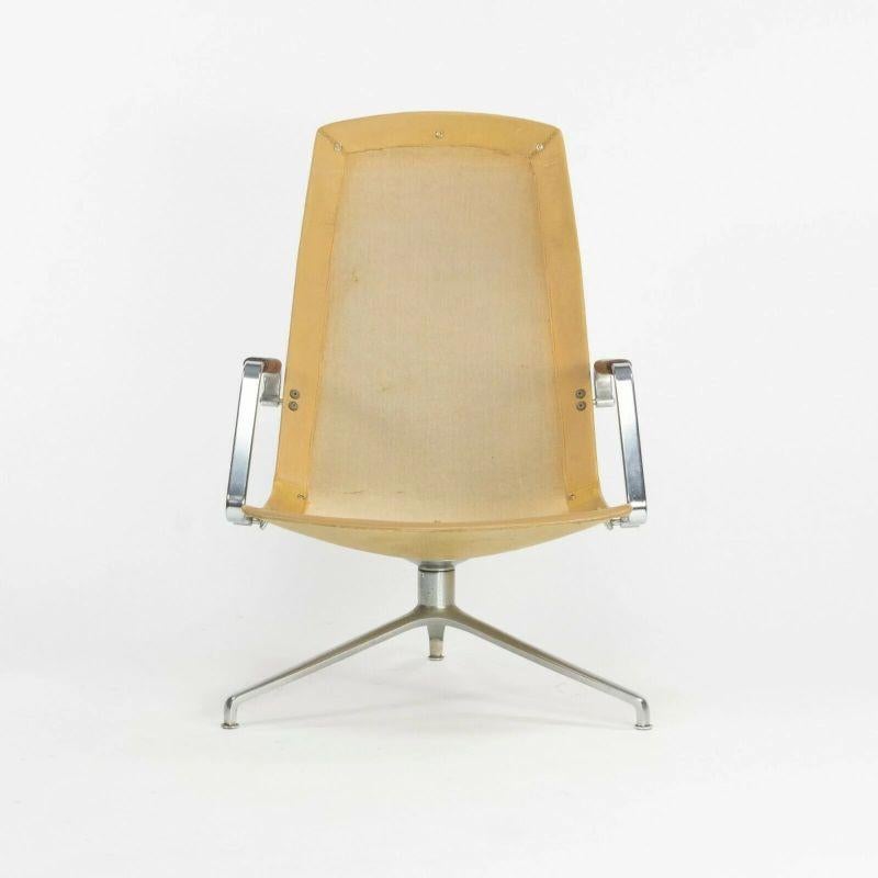 1960s Fabricius and Kastholm Kill International FK86 Lounge Chair in Tan Leather For Sale 2