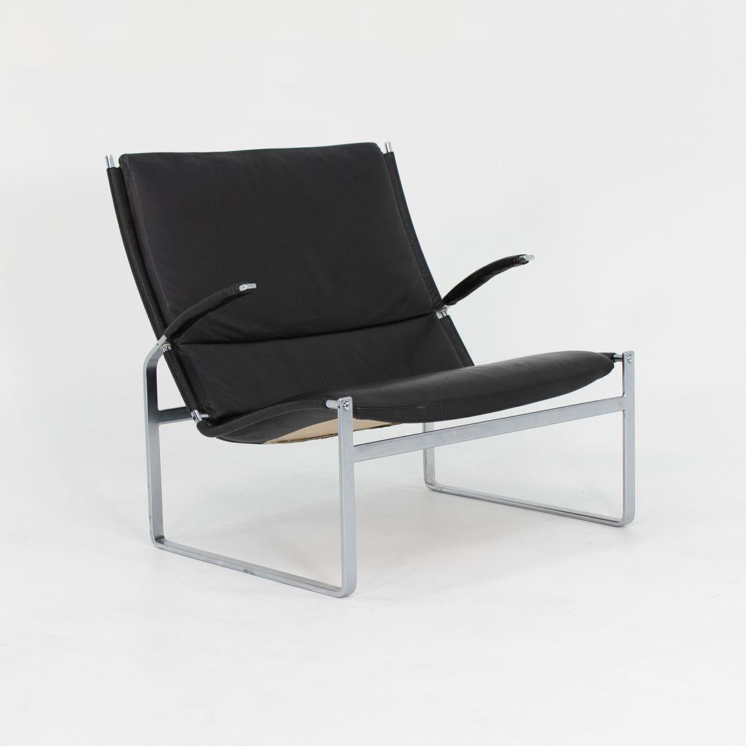 1960s Fabricius & Kastholm Fk 81 Lounge Chair and Ottoman for Kill International For Sale 2
