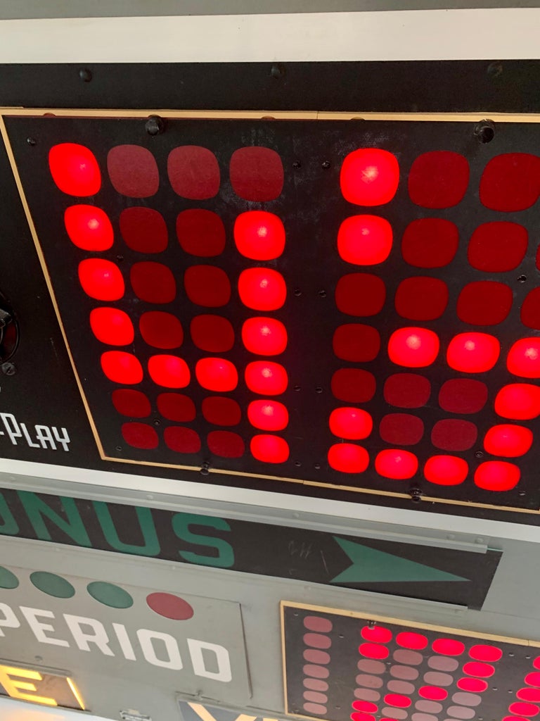 1960s Fair Play Basketball Scoreboard at 1stDibs