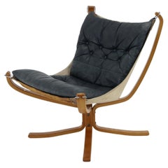 1960er Falcon-Stuhl von Sigurd Ressell für Vatne Mobler, Schweden 