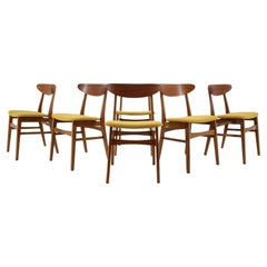 1960s Farstrup Teak Dining Chairs, Set of 6