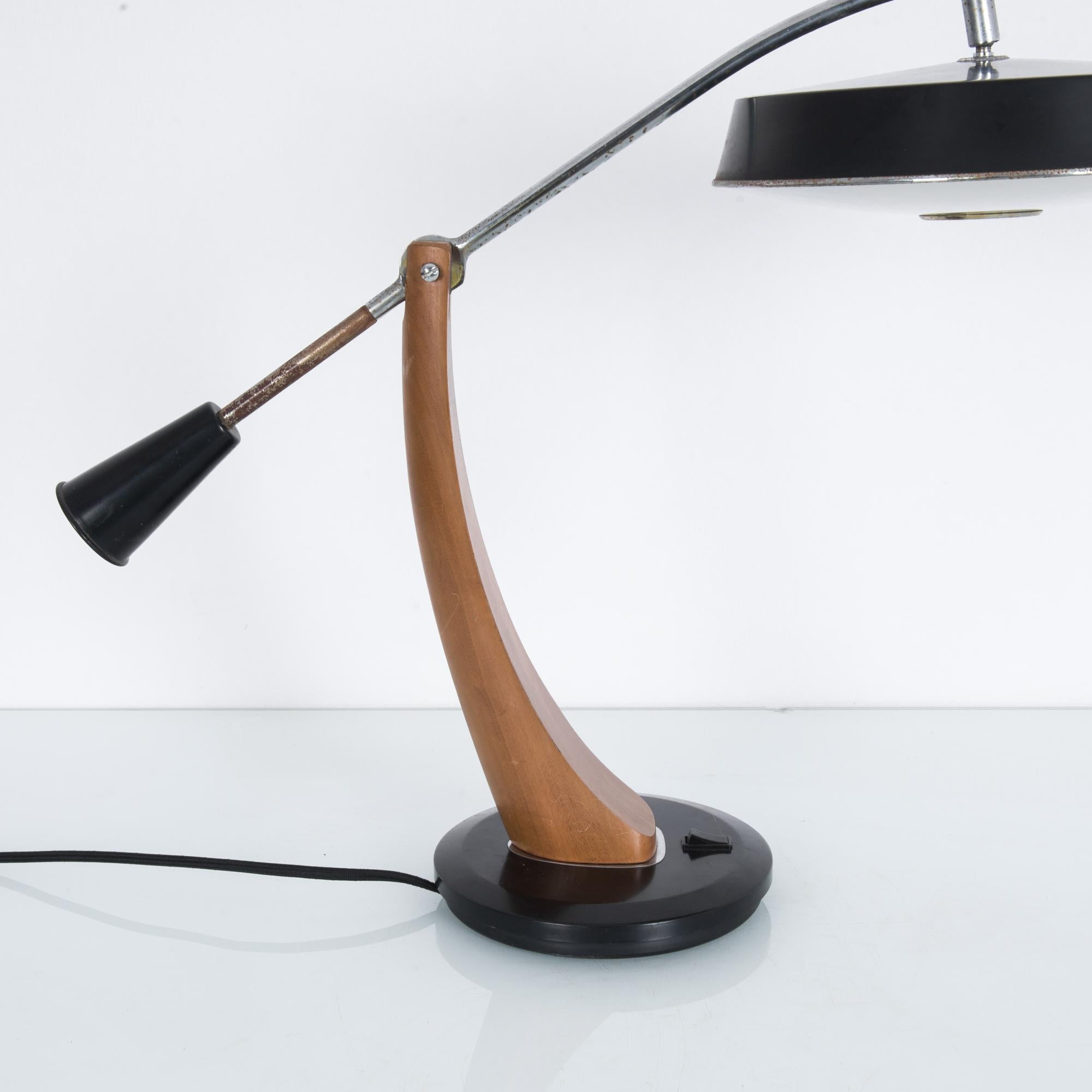 1960s Fase President Pendulum Desk Lamp In Good Condition In High Point, NC