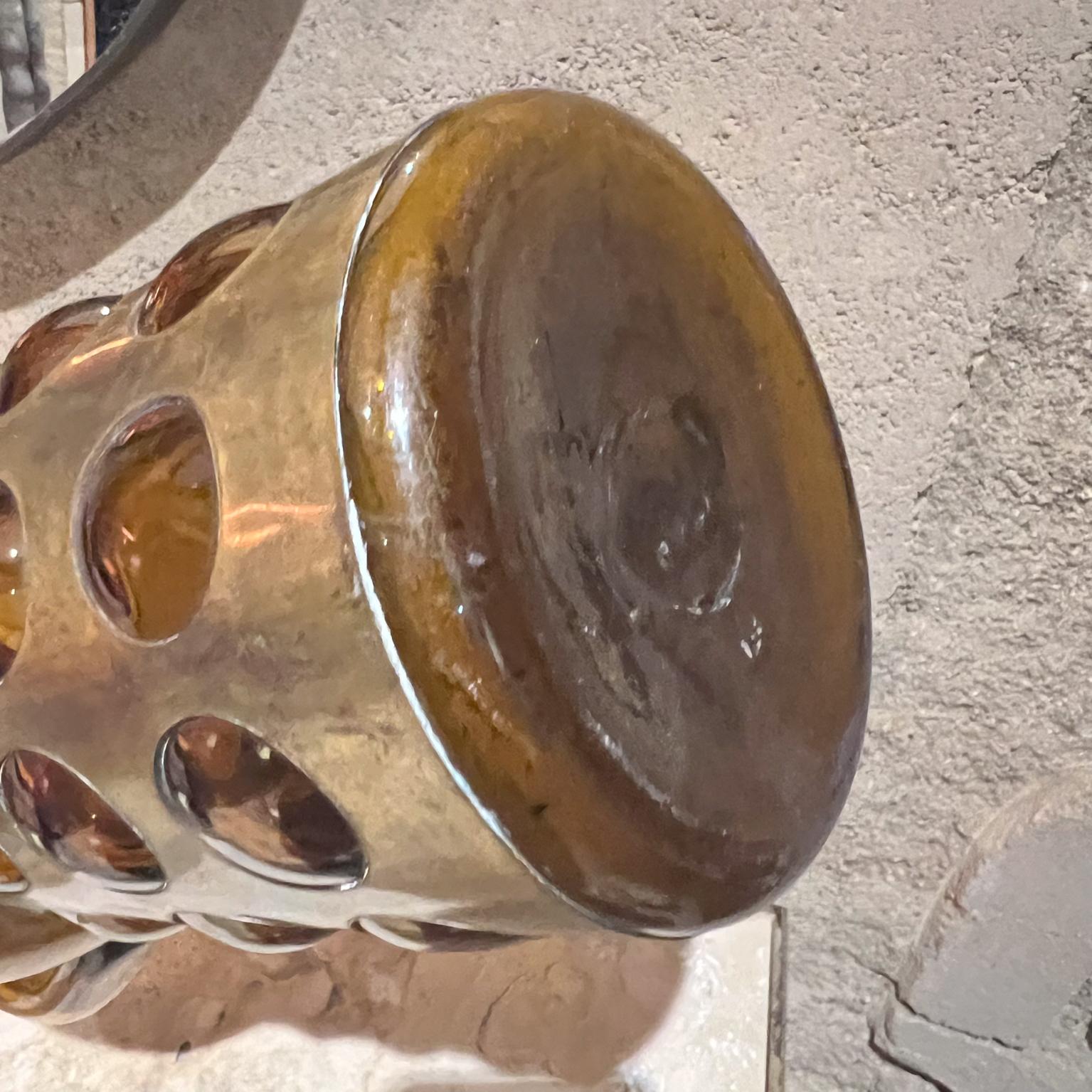 1960s Feders Felipe Delfinger Handblown Art Glass Pitcher Mexico For Sale 6