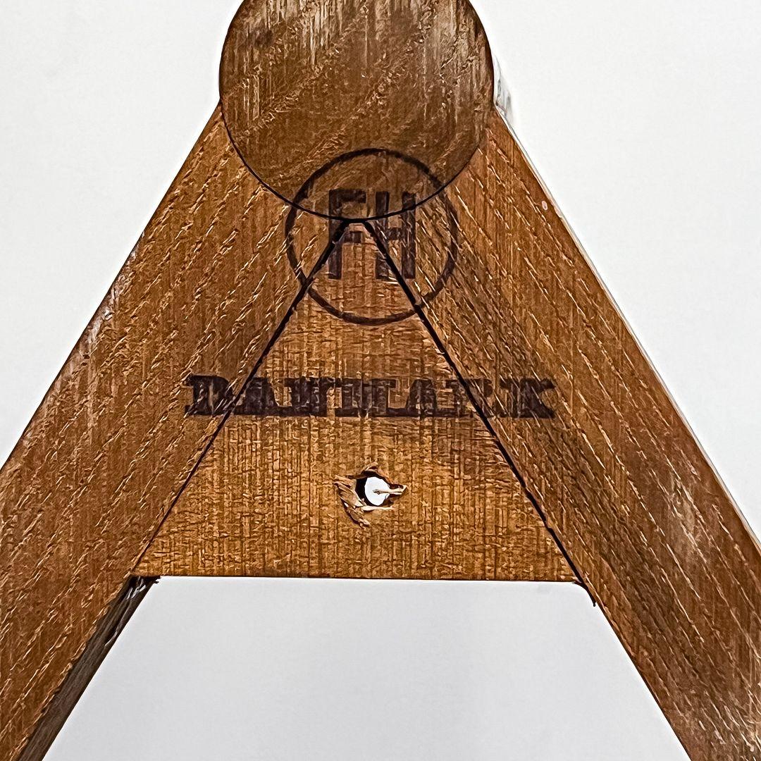 1960s FH4104 Heart Chair von Hans Wegner für Fritz Hansen in Eiche mit Ledersitz im Angebot 5