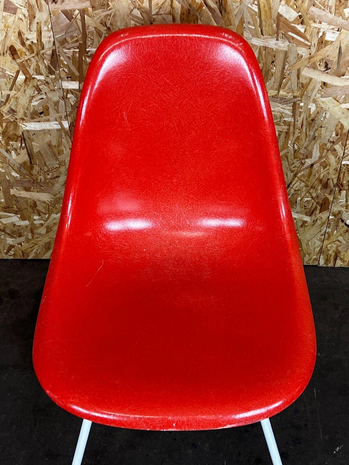 Central American 1960's Fiberglass Chair DSX Charles & Ray Eames Herman Miller H-Base Design