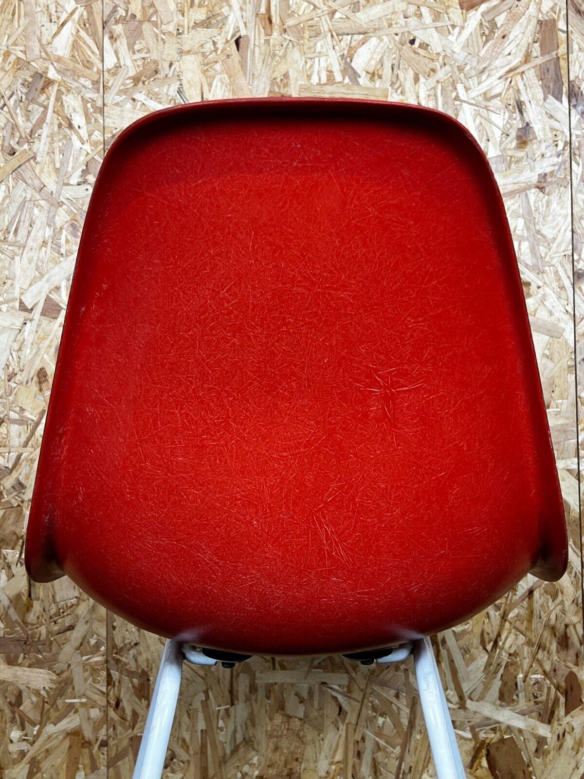 1960's Fiberglass Chair DSX Charles & Ray Eames Herman Miller H-Base Design 1