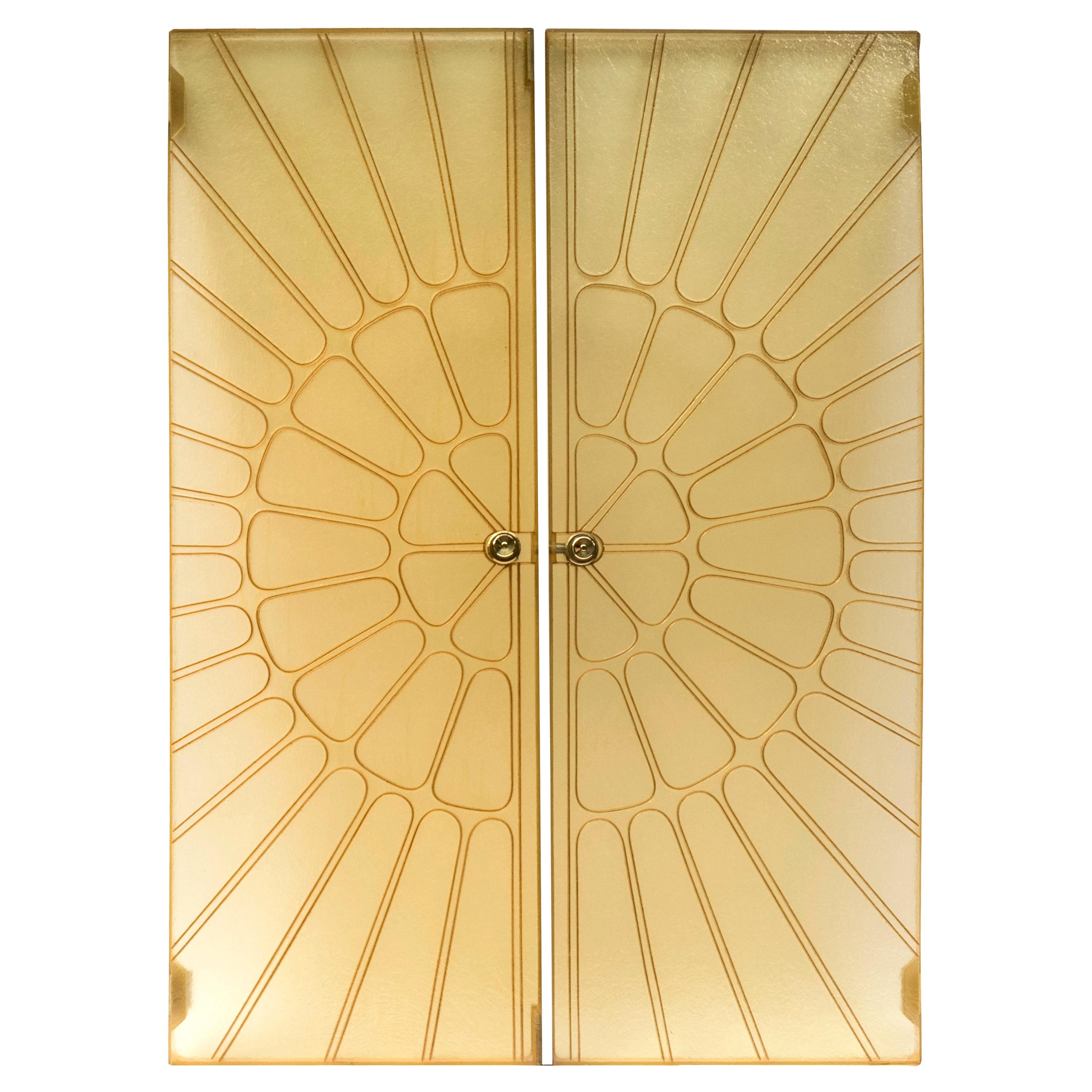 1960s Fiberglass Double Doors