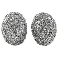 Platinum Clip-on Earrings