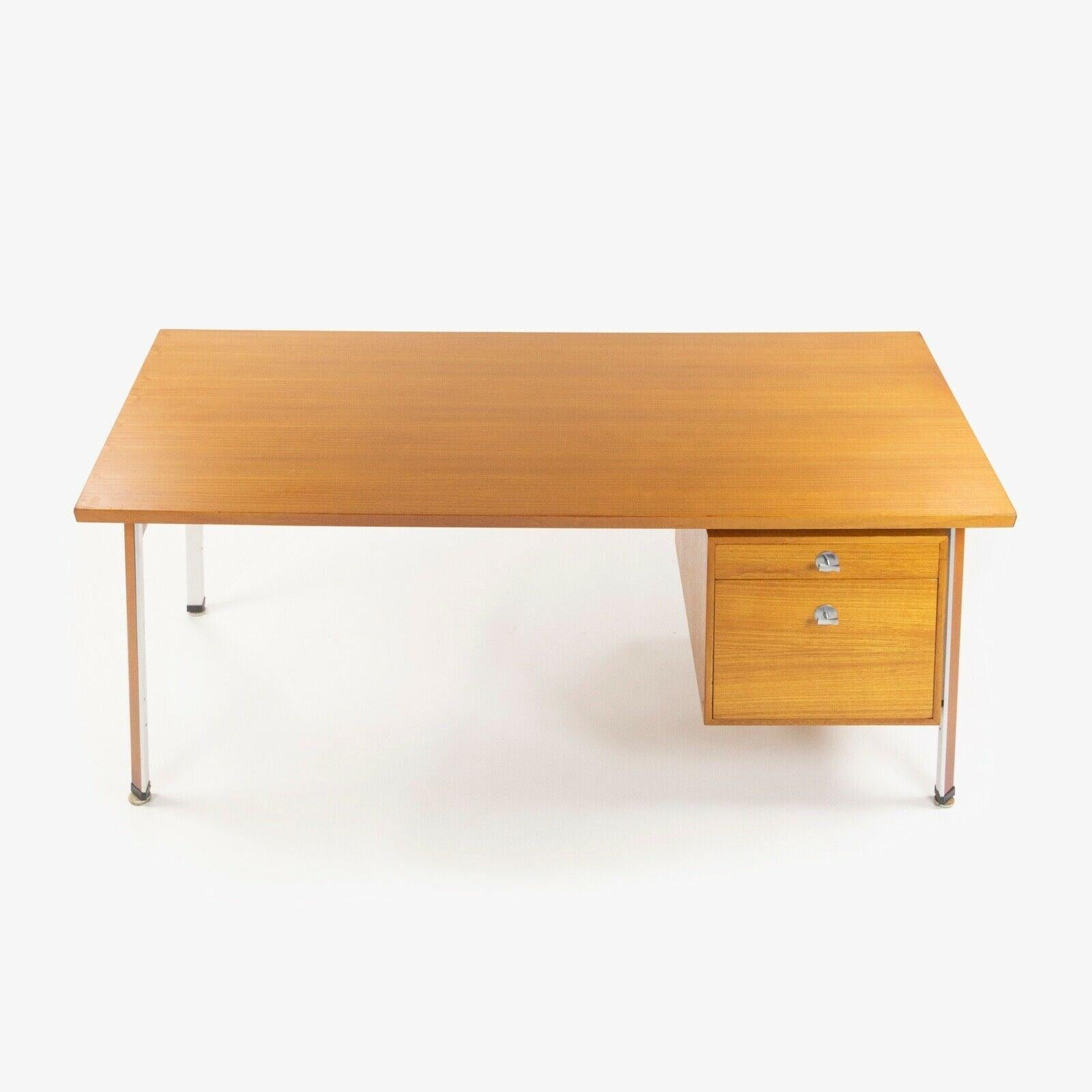 1960s Finn Juhl France & Son Technocrat Desk Model 963 in Teak Made in Denmark For Sale 5