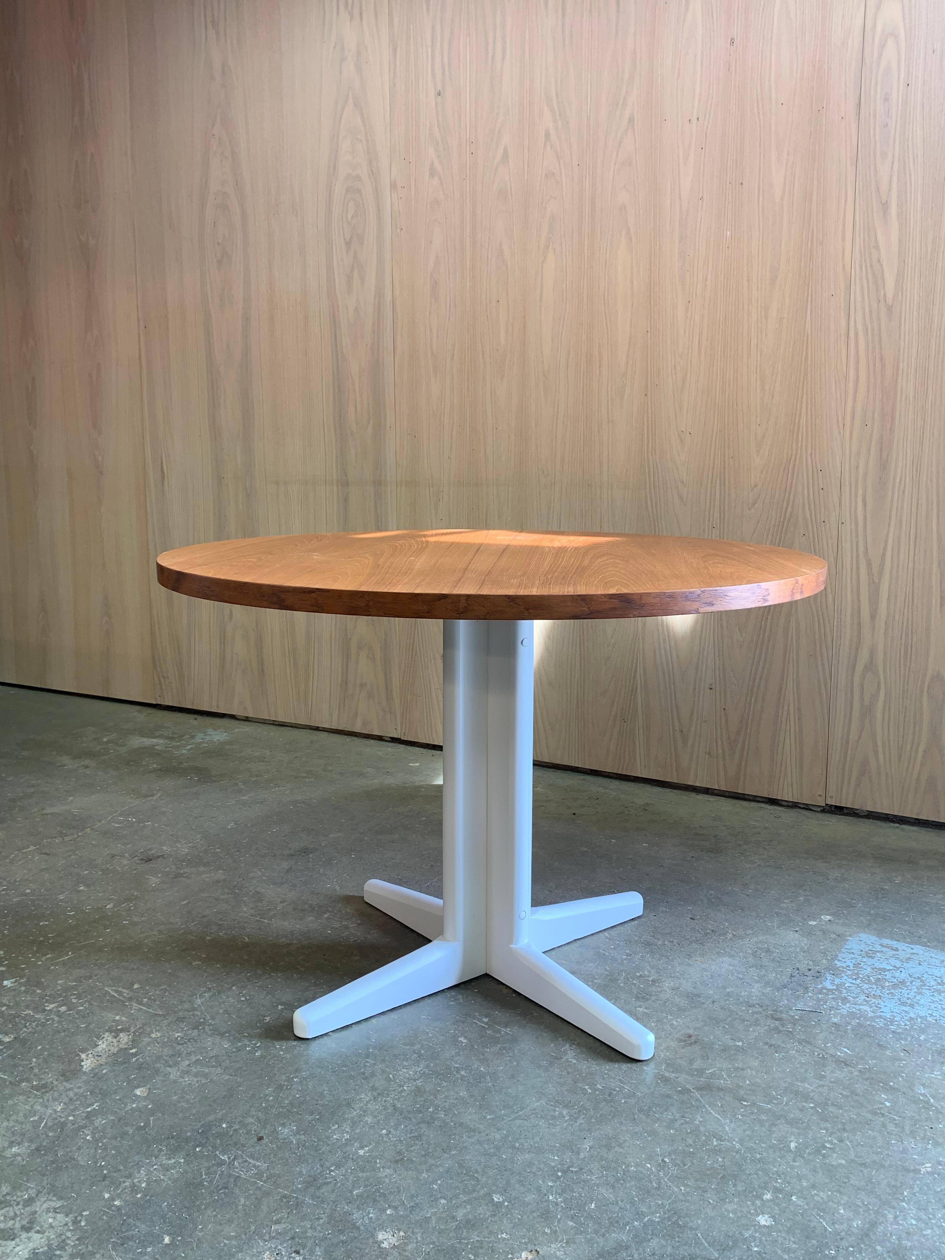 1960s Finnish Teak and Lacquer Dining Set - Table, Benches and Chairs For Sale 2