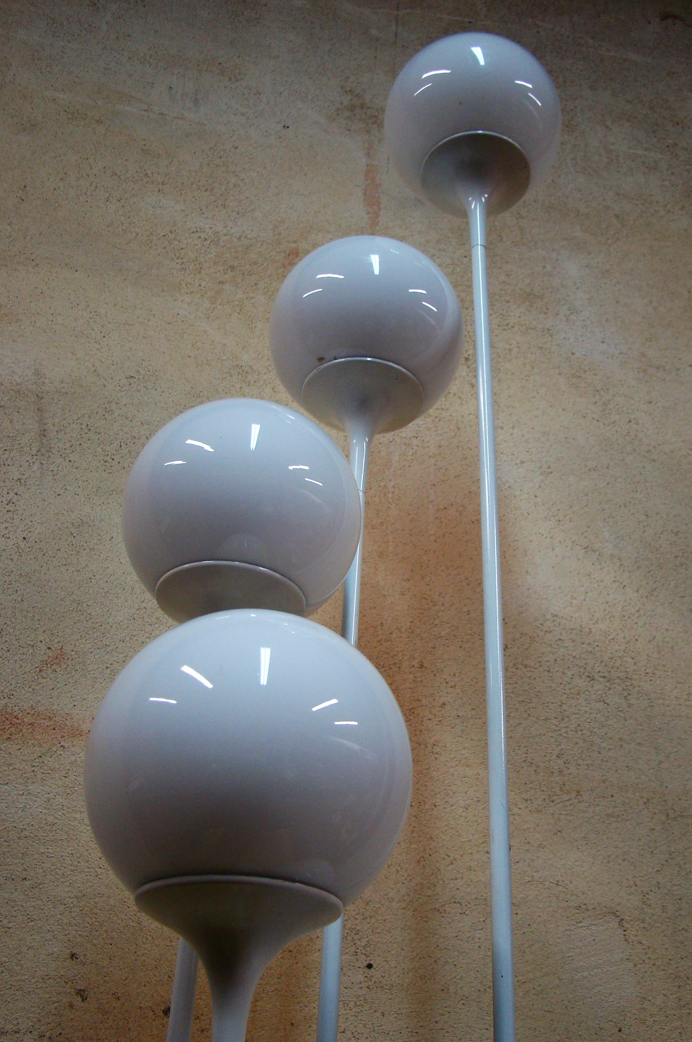 Metal 1960s Five-Light 