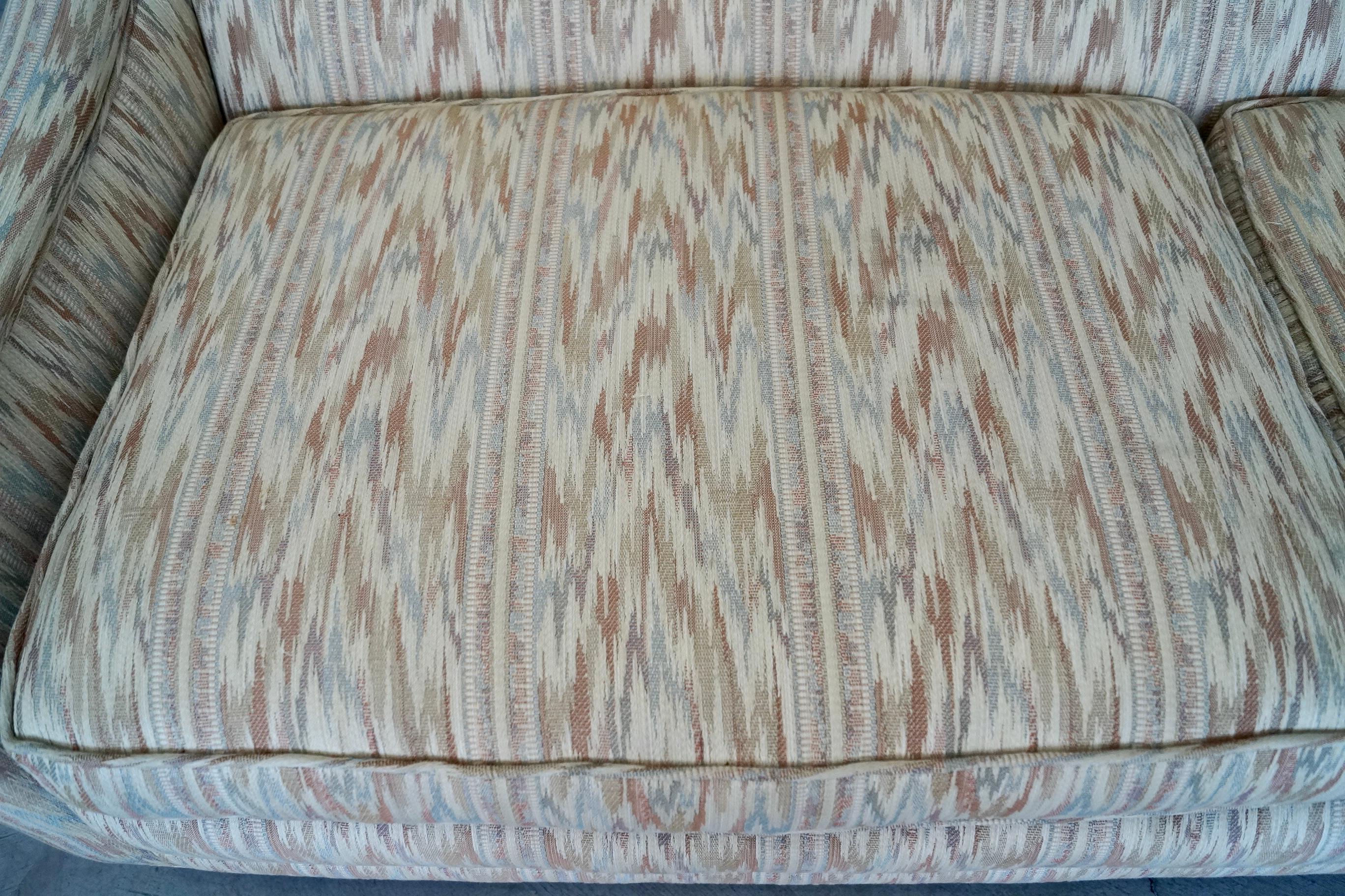 1960's Flame Stitch Sofa 8