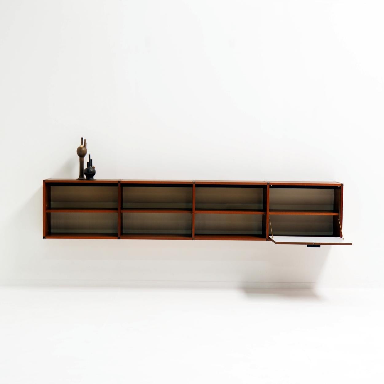 Mid-Century Modern 1960s Floating Sideboard by Cees Braakman for Pastoe For Sale