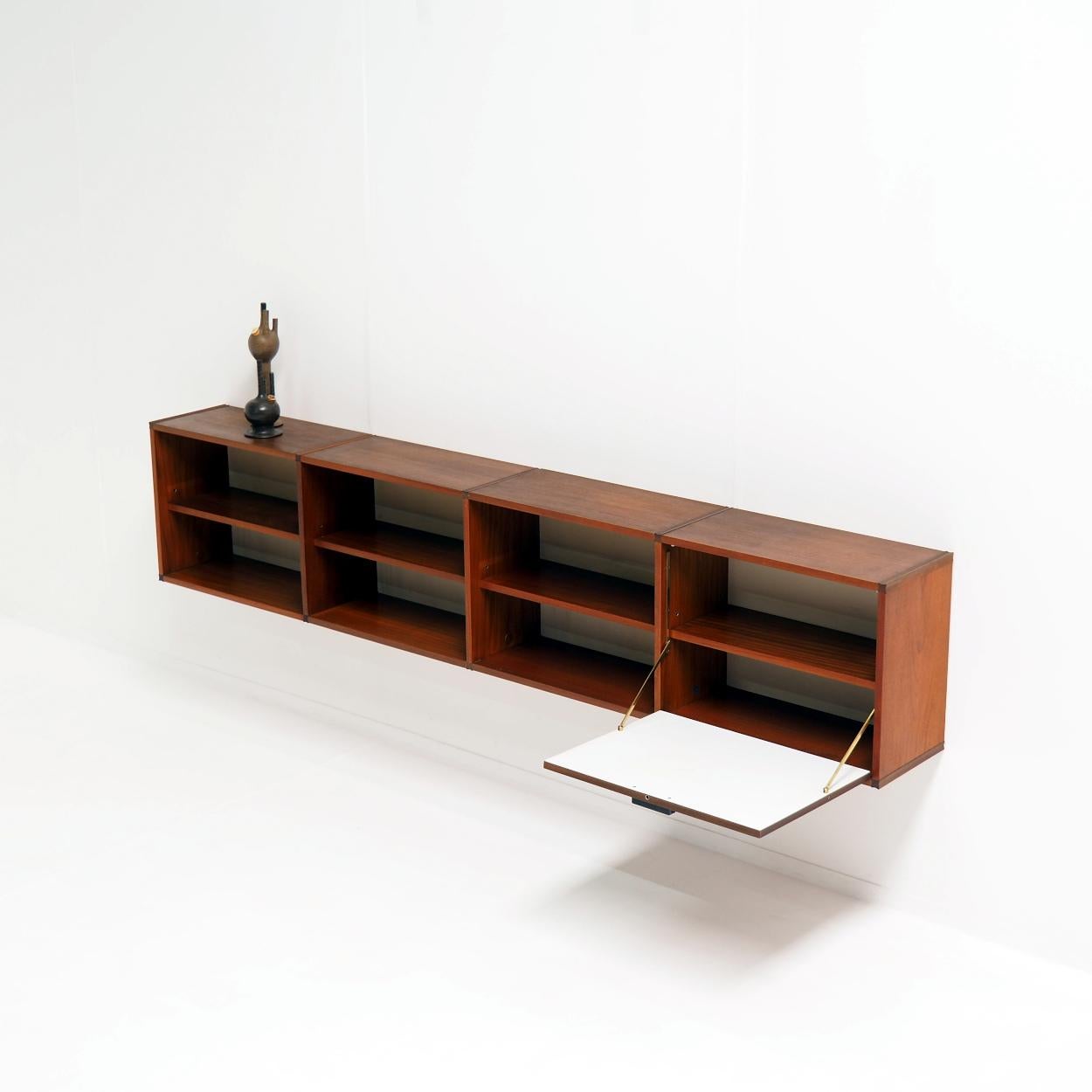 1960s Floating Sideboard by Cees Braakman for Pastoe For Sale 1