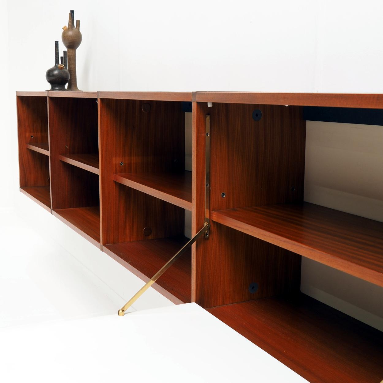 1960s Floating Sideboard by Cees Braakman for Pastoe For Sale 2