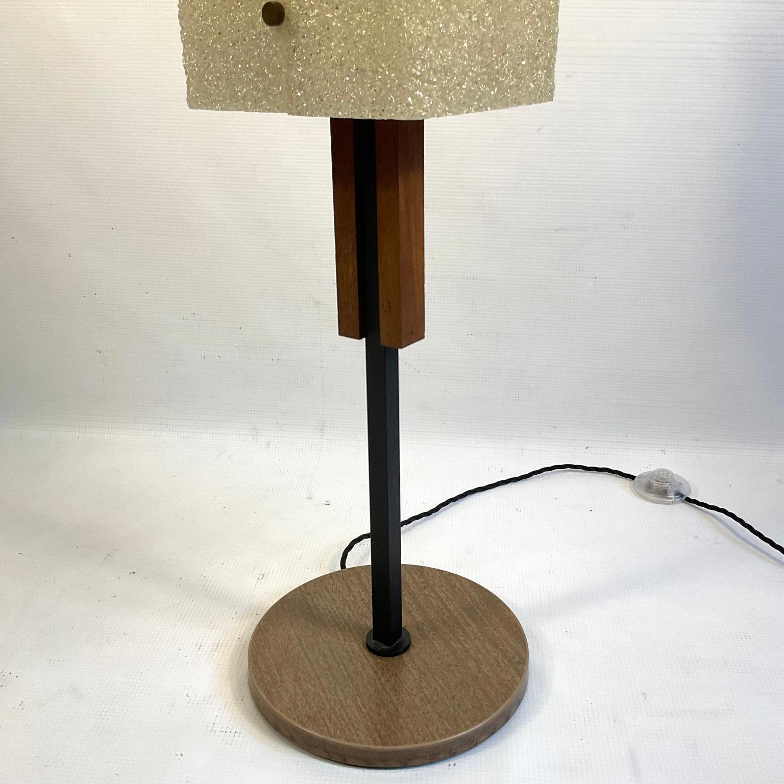 1960s Maison Arlus Floor Lamp Totem in Granite Resin 1
