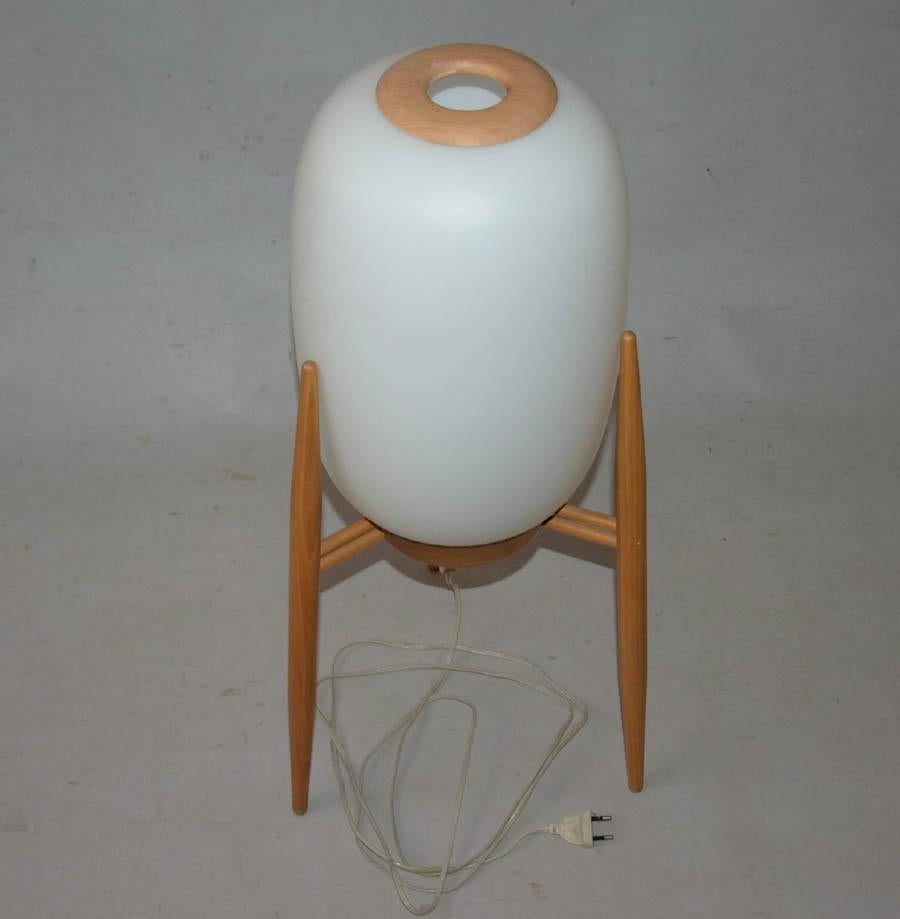 Mid-Century Modern 1960s Floor Lamp ÚLUV, Czechoslovakia For Sale