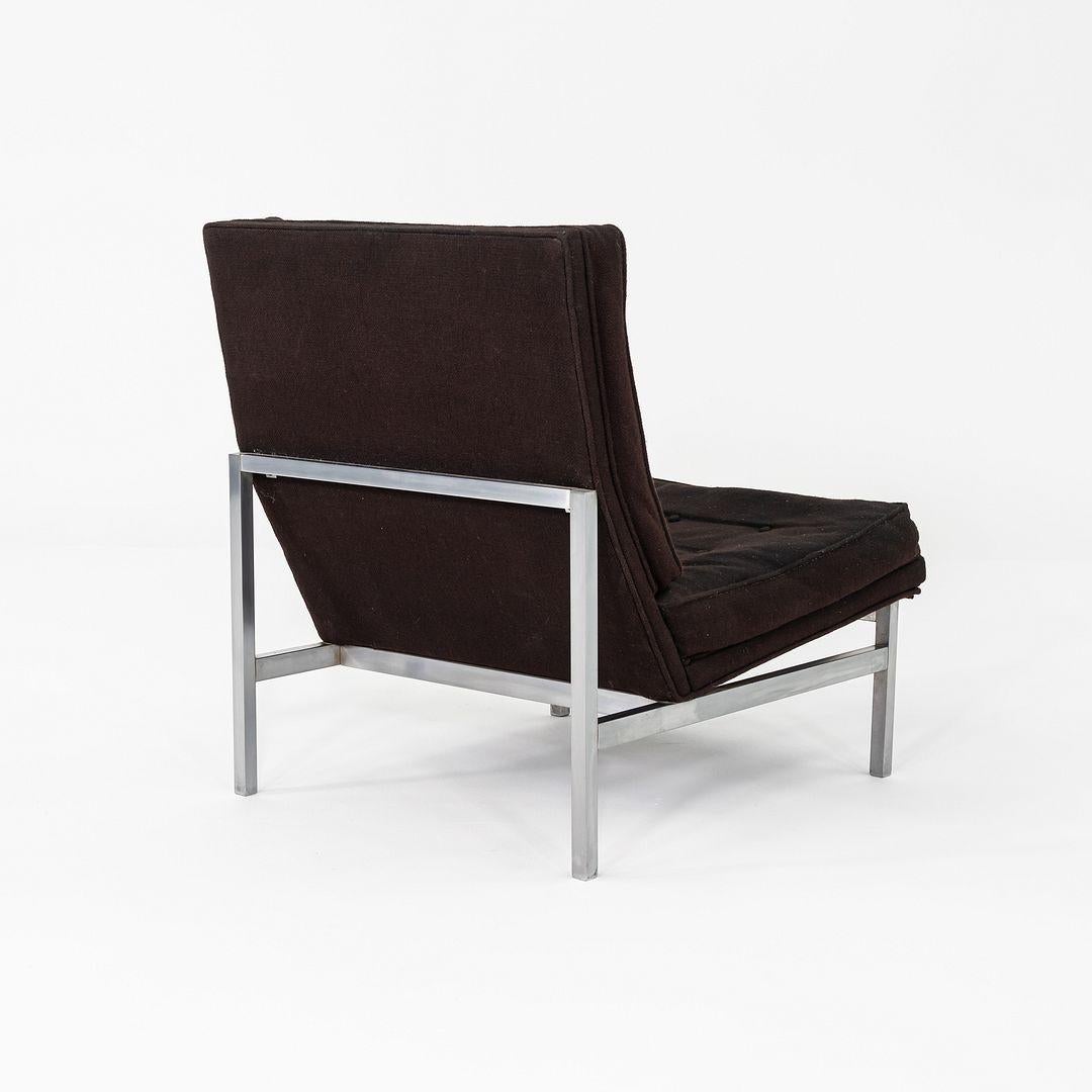 Chaise longue sans bras en tissu Florence Knoll des années 1960 en vente 3