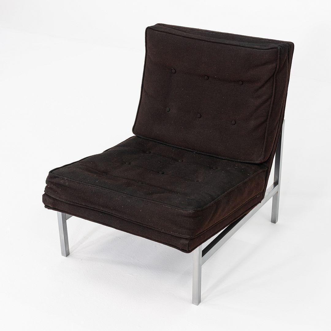 Chaise longue sans bras en tissu Florence Knoll des années 1960 en vente 4