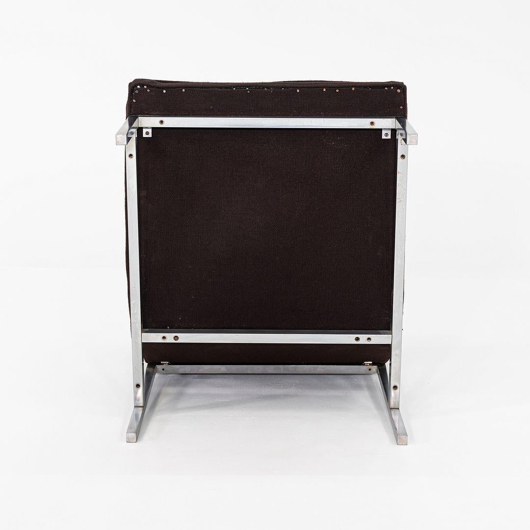 Chaise longue sans bras en tissu Florence Knoll des années 1960 en vente 5