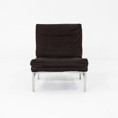 Chaise longue sans bras en tissu Florence Knoll des années 1960