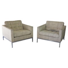 1960's Florence Knoll Associates Lounge Chairs all original