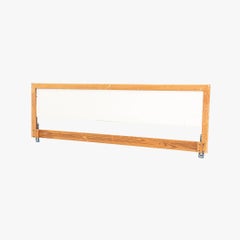 1960s Florence Knoll King Sized Headboard in Walnut and Laminate, Model 740 WP