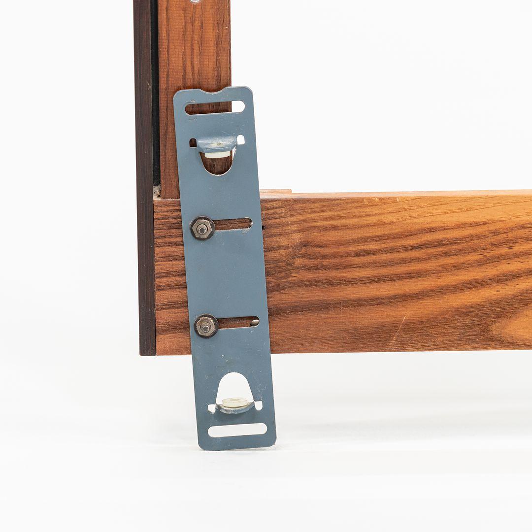 1960 Florence Knoll Tête de lit king size en noyer et stratifié, modèle 740 WP en vente 2