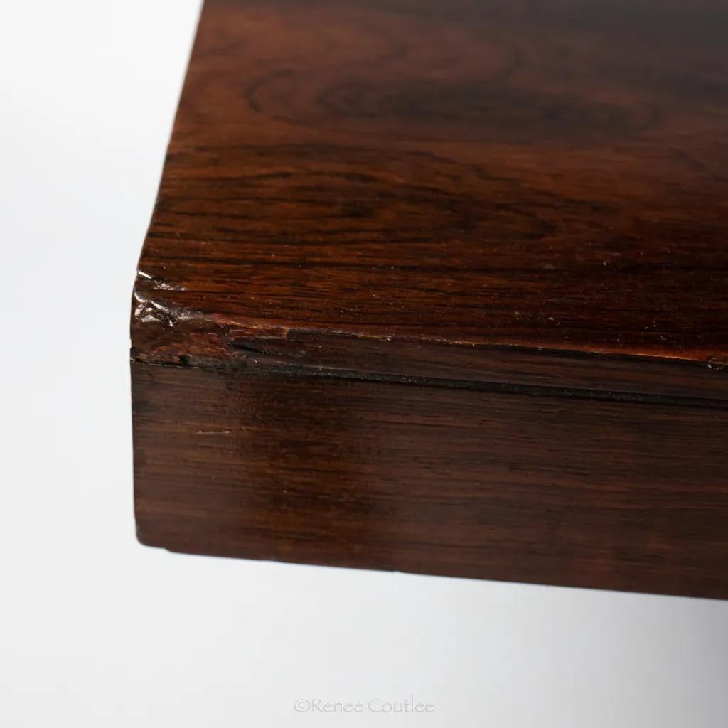 Florence Knoll Partners-Schreibtisch oder Cheftisch aus Palisanderholz, Modell 2485, 1960er Jahre im Angebot 3