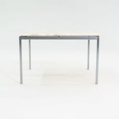 1960s Florence Knoll Square Marble Coffee / Side / End Table 29.5 in