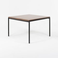 1960s Florence Knoll T Angle 24 inch End / Side Table w/ Formica Top, Model 304